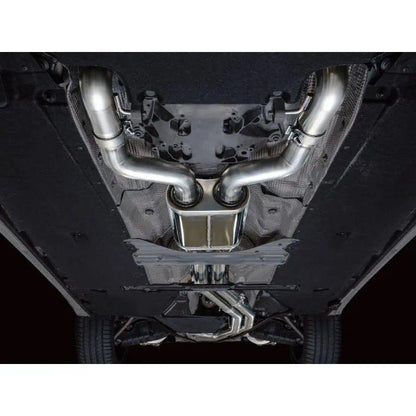 AWE Tuning 19-23 Audi C8 S6/S7 2.9T V6 AWD Touring Edition Exhaust - Diamond Black Tips - Get it from Bo