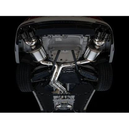 AWE Tuning 19-23 Audi C8 S6/S7 2.9T V6 AWD Touring Edition Exhaust - Diamond Black Tips - Get it from Bo