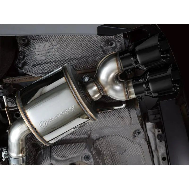 AWE Tuning 19-23 Audi C8 S6/S7 2.9T V6 AWD Touring Edition Exhaust - Diamond Black Tips - Get it from Bo