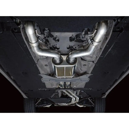 AWE Tuning 19-23 Audi C8 S6/S7 2.9T V6 AWD Track Edition Exhaust - Diamond Black Tips - Get it from Bo