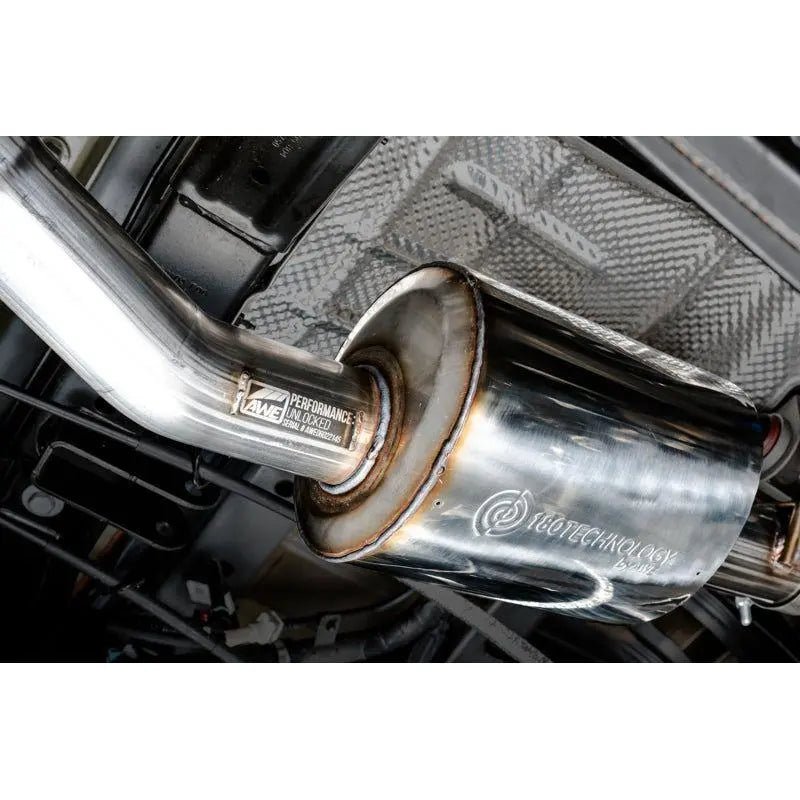 AWE Tuning 20-21 Jeep Gladiator JT 3.6L Trail Edition Cat-Back Exhaust - Get it from Bo