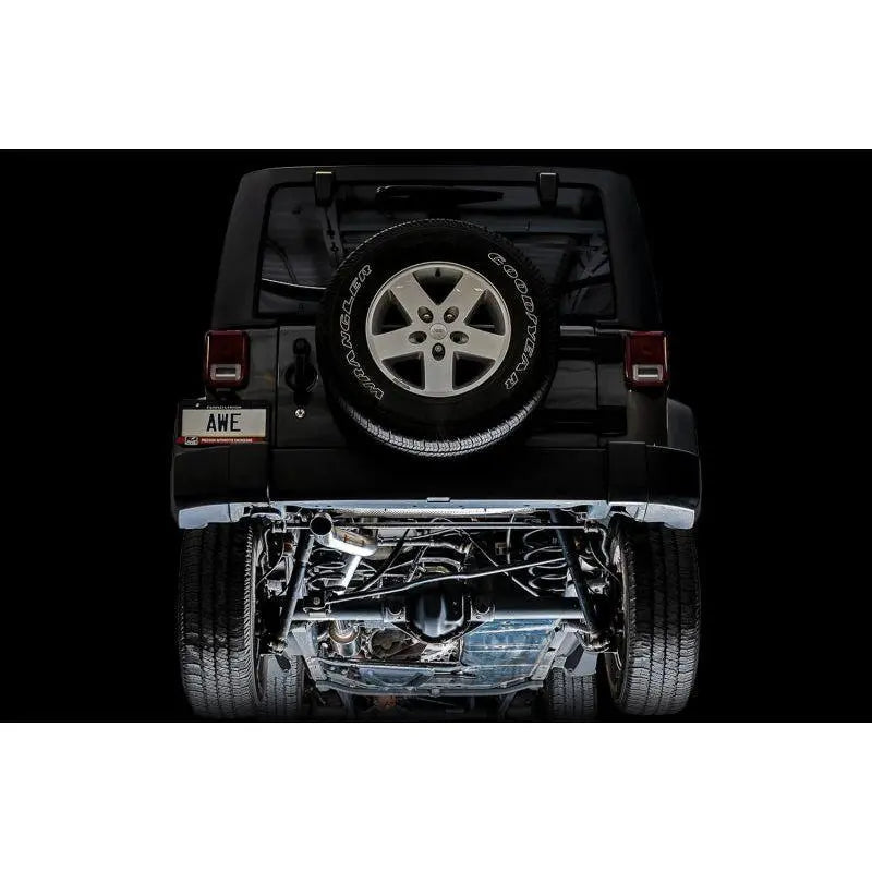 AWE Tuning 20-21 Jeep Gladiator JT 3.6L Trail Edition Cat-Back Exhaust - Get it from Bo