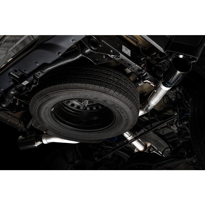 AWE Tuning 20-21 Jeep Gladiator JT 3.6L Tread Edition Cat-Back Dual Exhaust - Diamond Black Tip NP Motorsports