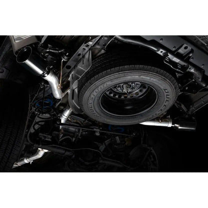 AWE Tuning 20-21 Jeep Gladiator JT 3.6L Tread Edition Cat-Back Dual Exhaust - Diamond Black Tip NP Motorsports