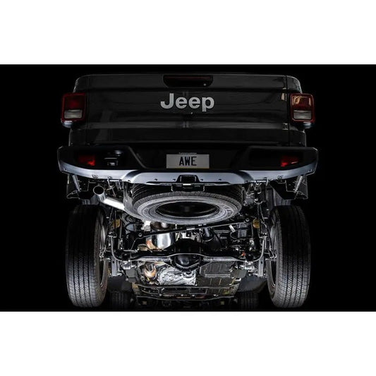AWE Tuning 2012-2018 Jeep Wrangler JK/JKU 3.6L Trail Edition Cat-Back Exhaust - Get it from Bo