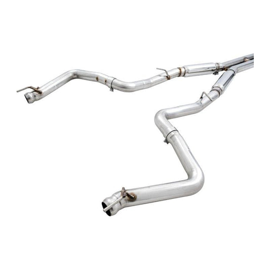 AWE Tuning 2015+ Dodge Challenger 6.4L/6.2L Supercharged Track Edition Exhaust - Use Stock Tips NP Motorsports