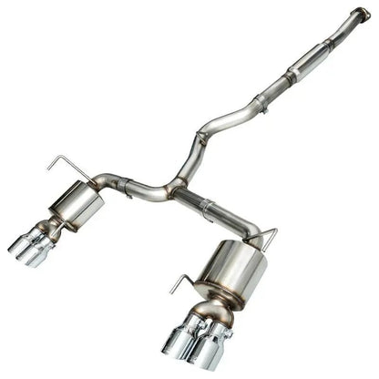AWE Tuning 2015+ Subaru WRX VA Sedan Touring Edition Exhaust - Chrome Silver Tips (102mm) - Get it from Bo