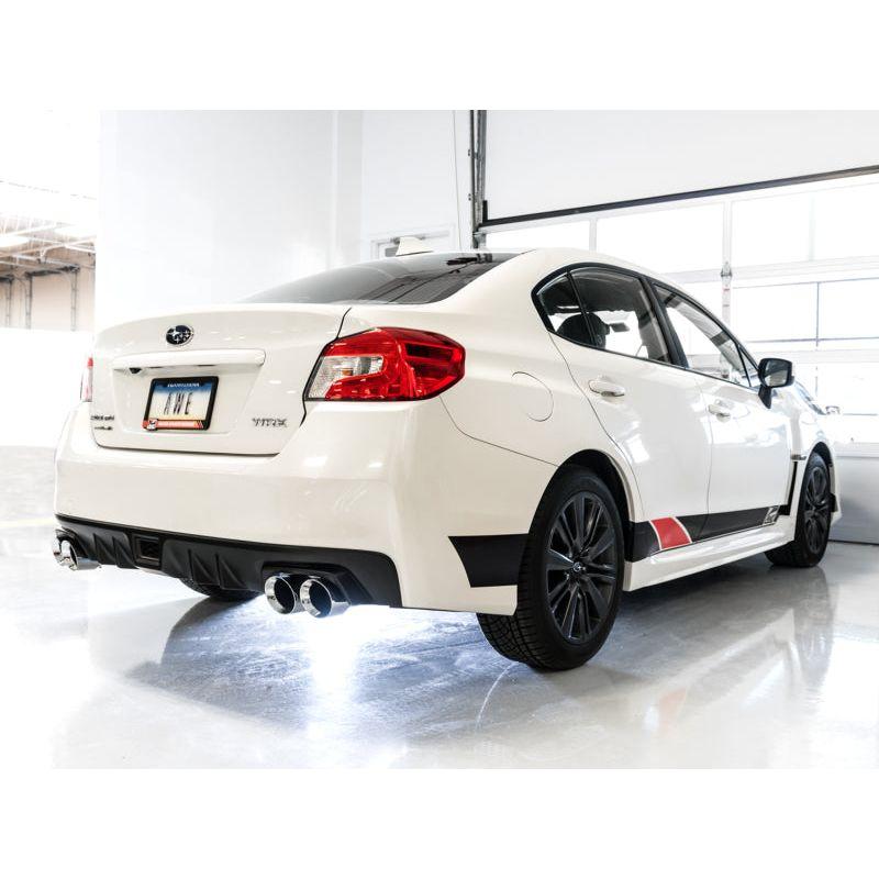 AWE Tuning 2015+ Subaru WRX VA Sedan Touring Edition Exhaust - Chrome Silver Tips (102mm) NP Motorsports