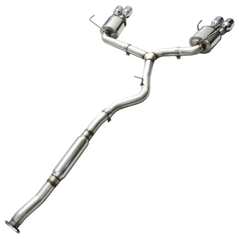 AWE Tuning 2015+ Subaru WRX VA Sedan Touring Edition Exhaust - Chrome Silver Tips (102mm) - Get it from Bo