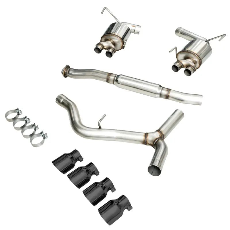 AWE Tuning 2015+ Subaru WRX VA Sedan Touring Edition Exhaust - Diamond Black Tips (102mm) - Get it from Bo