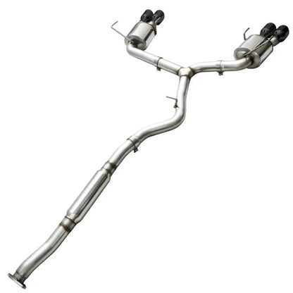 AWE Tuning 2015+ Subaru WRX VA Sedan Touring Edition Exhaust - Diamond Black Tips (102mm) - Get it from Bo