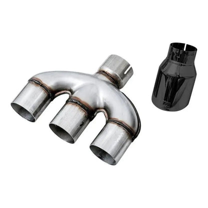 AWE Tuning 2016+ Honda Civic Si Track Edition Exhaust w/Front Pipe & Triple Diamond Black Tips - Get it from Bo