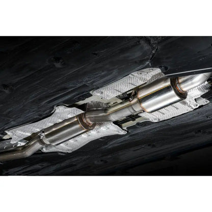 AWE Tuning 2017+ Honda Civic Type R Touring Edition Exhaust w/Front & Mid Pipe - Diamond Blk Tips NP Motorsports