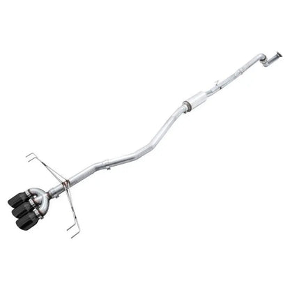 AWE Tuning 2017+ Honda Civic Type R Track Edition Exhaust w/Front Pipe & Triple Diamond Black Tips NP Motorsports