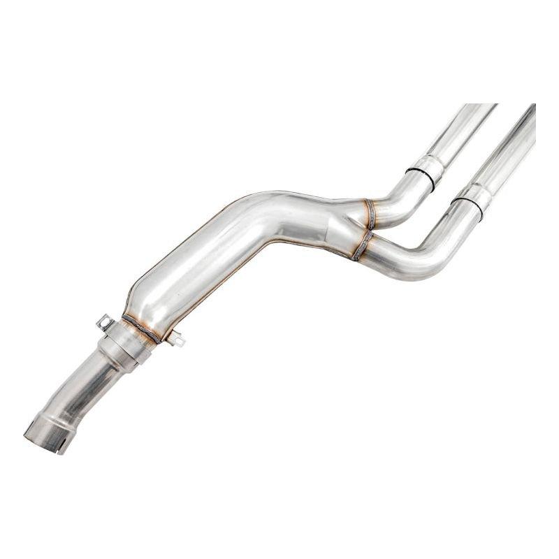 AWE Tuning 2019+ BMW M340i (G20) Non-Resonated Touring Edition Exhaust - Quad Chrome Silver Tips NP Motorsports