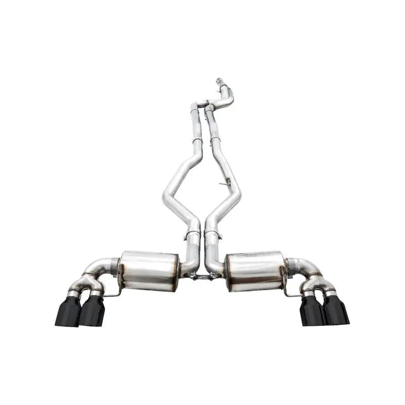 AWE Tuning 2019+ BMW M340i (G20) Non-Resonated Touring Edition Exhaust - Quad Diamond Black Tips - Get it from Bo