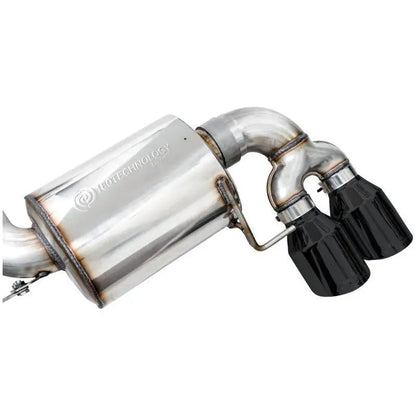 AWE Tuning 2019+ BMW M340i (G20) Resonated Touring Edition Exhaust - Quad Diamond Black Tips NP Motorsports