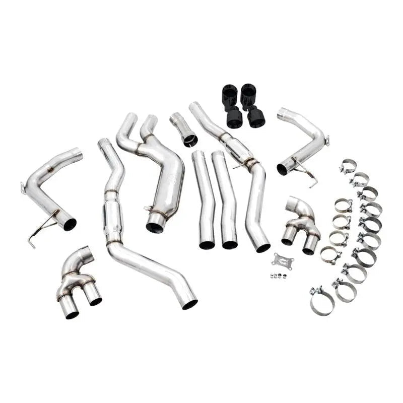 AWE Tuning 2019+ BMW M340i (G20) Track Edition Exhaust - Quad Diamond Black Tips - Get it from Bo