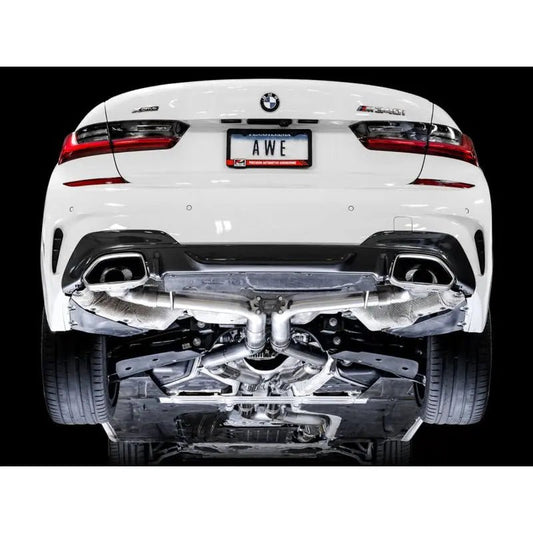 AWE Tuning 2019+ BMW M340i (G20) Track Edition Exhaust (Use OE Tips) - Get it from Bo