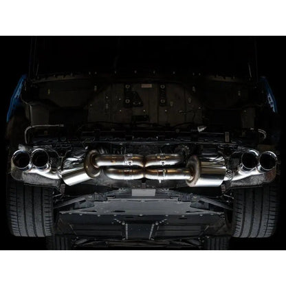 AWE Tuning 2020 Chevrolet Corvette (C8) Touring Edition Exhaust - Quad Chrome Silver Tips - Get it from Bo