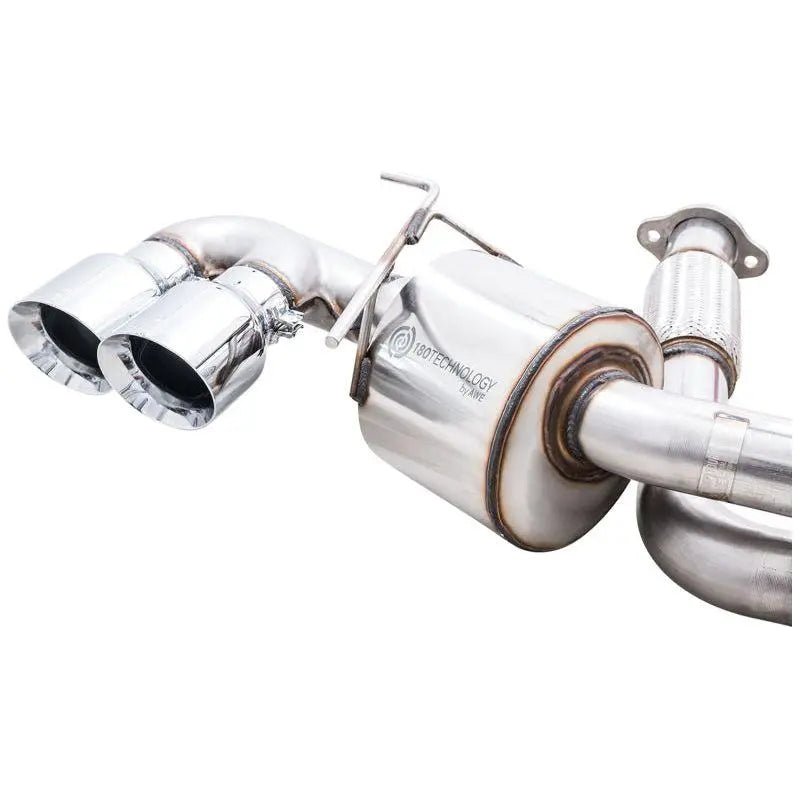 AWE Tuning 2020 Chevrolet Corvette (C8) Touring Edition Exhaust - Quad Chrome Silver Tips - Get it from Bo