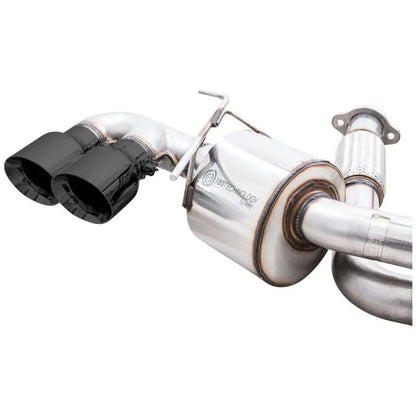 AWE Tuning 2020+ Chevrolet Corvette (C8) Touring Edition Exhaust - Quad Diamond Black Tips - Get it from Bo