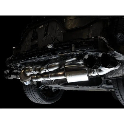 AWE Tuning 2020+ Chevrolet Corvette (C8) Touring Edition Exhaust - Quad Diamond Black Tips - Get it from Bo