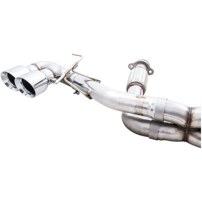 AWE Tuning 2020 Chevrolet Corvette (C8) Track Edition Exhaust - Quad Chrome Silver Tips NP Motorsports