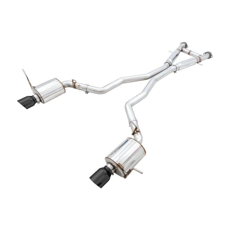 AWE Tuning 2020 Jeep Grand Cherokee SRT Touring Edition Exhaust - Diamond Black Tips NP Motorsports