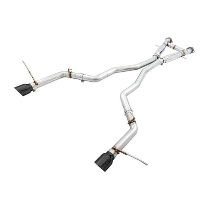 AWE Tuning 2020 Jeep Grand Cherokee SRT Track Edition Exhaust - Diamond Black Tips NP Motorsports