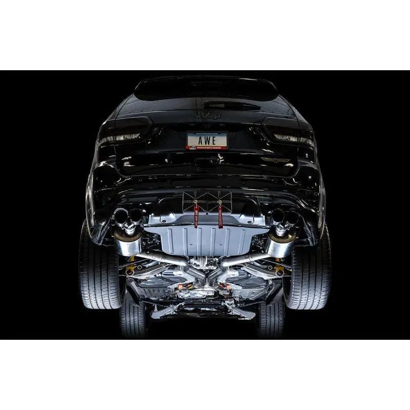 AWE Tuning 2020 Jeep Grand Cherokee SRT/Trackhawk Touring Edition Exhaust - Use w/Stock Tips - Get it from Bo