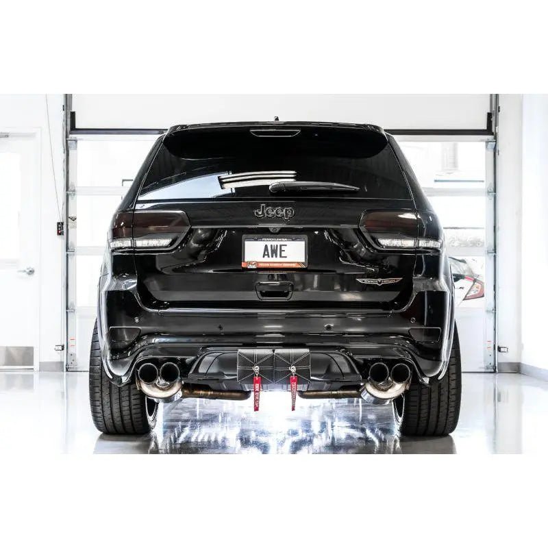 AWE Tuning 2020 Jeep Grand Cherokee SRT/Trackhawk Touring Edition Exhaust - Use w/Stock Tips - Get it from Bo