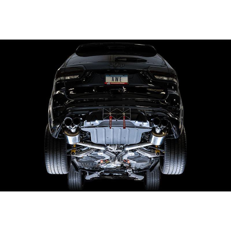AWE Tuning 2020 Jeep Grand Cherokee SRT/Trackhawk Touring Edition Exhaust - Use w/Stock Tips NP Motorsports