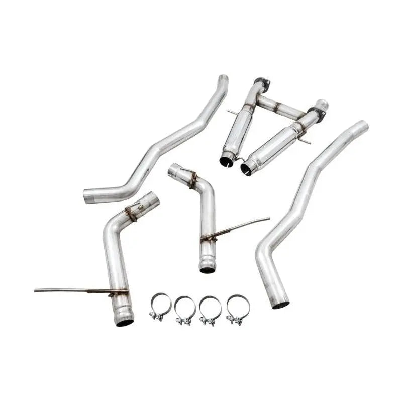 AWE Tuning 2020 Jeep Grand Cherokee SRT/Trackhawk Track Edition Exhaust - Use w/Stock Tips NP Motorsports