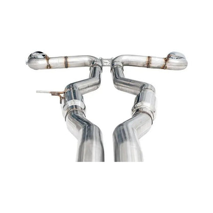 AWE Tuning 2020 Toyota Supra A90 Track Edition Exhaust - 5in Chrome Silver Tips - Get it from Bo