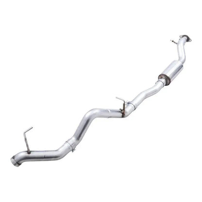 AWE Tuning 2021+ Ford Bronco 0FG Exhaust (No Tips) w/ Bash Guard - Get it from Bo