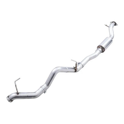 AWE Tuning 2021+ Ford Bronco 0FG Exhaust (No Tips) w/ Bash Guard NP Motorsports
