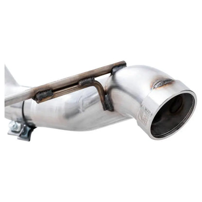 AWE Tuning 2021+ Ford Bronco 0FG Exhaust (No Tips) w/ Bash Guard NP Motorsports