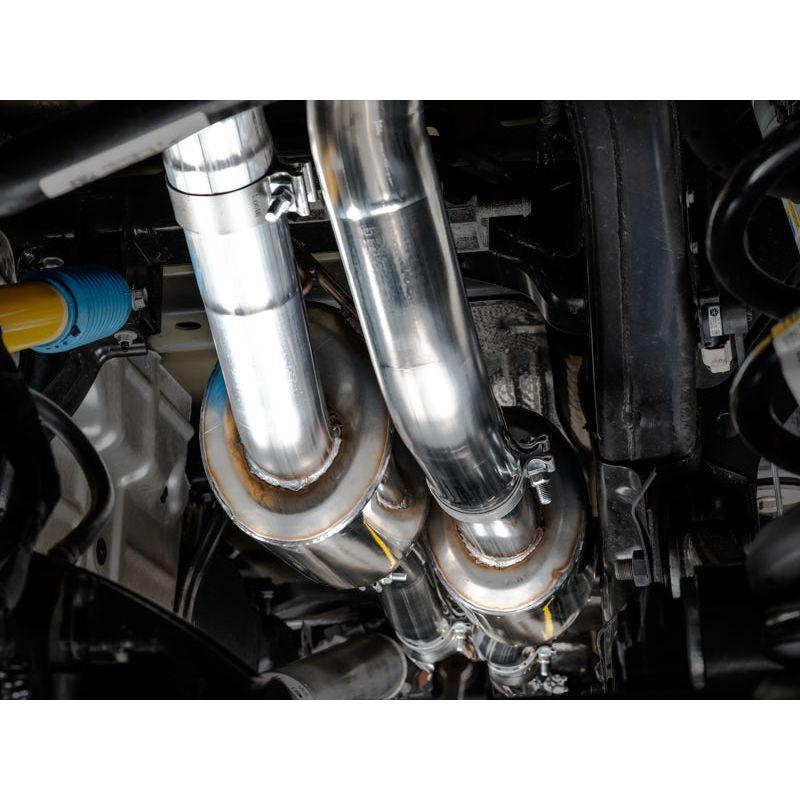 AWE Tuning 2021 RAM 1500 TRX 0FG Cat-Back Exhaust - Diamond Black Tips NP Motorsports