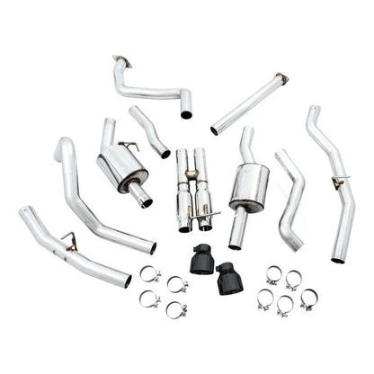 AWE Tuning 2021 RAM 1500 TRX 0FG Cat-Back Exhaust - Diamond Black Tips - Get it from Bo