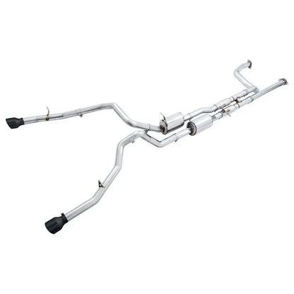 AWE Tuning 2021 RAM 1500 TRX 0FG Cat-Back Exhaust - Diamond Black Tips NP Motorsports