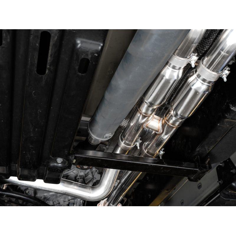 AWE Tuning 2021 RAM 1500 TRX 0FG Cat-Back Exhaust - Diamond Black Tips NP Motorsports