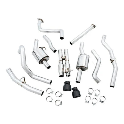 AWE Tuning 2021 RAM 1500 TRX 0FG Cat-Back Exhaust - Diamond Black Tips NP Motorsports