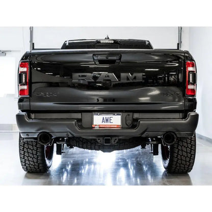 AWE Tuning 2021 RAM 1500 TRX 0FG Cat-Back Exhaust - Diamond Black Tips NP Motorsports