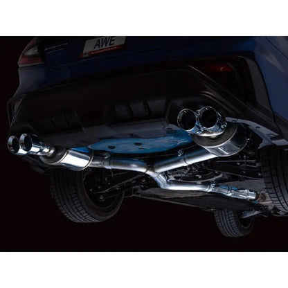 AWE Tuning 2022+ VB Subaru WRX Touring Edition Exhaust - Chrome Silver Tips - Get it from Bo