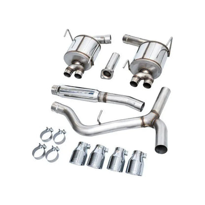 AWE Tuning 2022+ VB Subaru WRX Touring Edition Exhaust - Chrome Silver Tips NP Motorsports