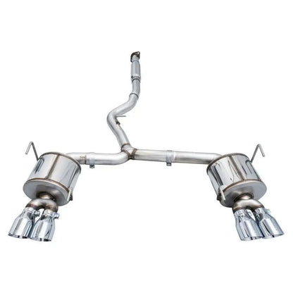 AWE Tuning 2022+ VB Subaru WRX Touring Edition Exhaust - Chrome Silver Tips NP Motorsports
