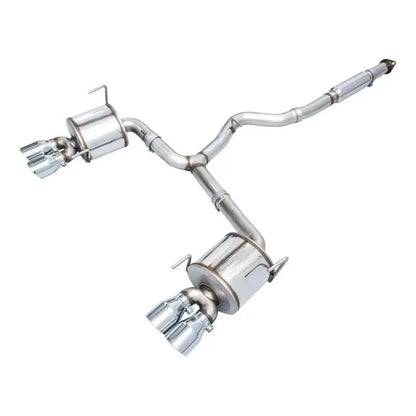 AWE Tuning 2022+ VB Subaru WRX Touring Edition Exhaust - Chrome Silver Tips NP Motorsports