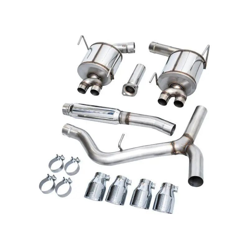 AWE Tuning 2022+ VB Subaru WRX Touring Edition Exhaust - Chrome Silver Tips - Get it from Bo