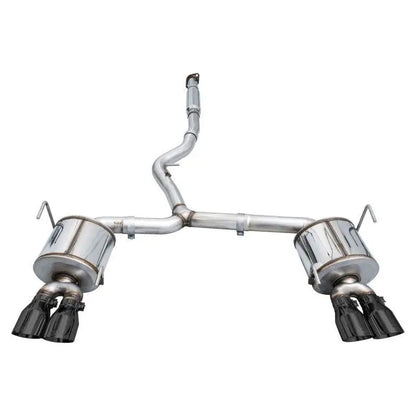 AWE Tuning 2022+ VB Subaru WRX Touring Edition Exhaust - Diamond Black Tips NP Motorsports